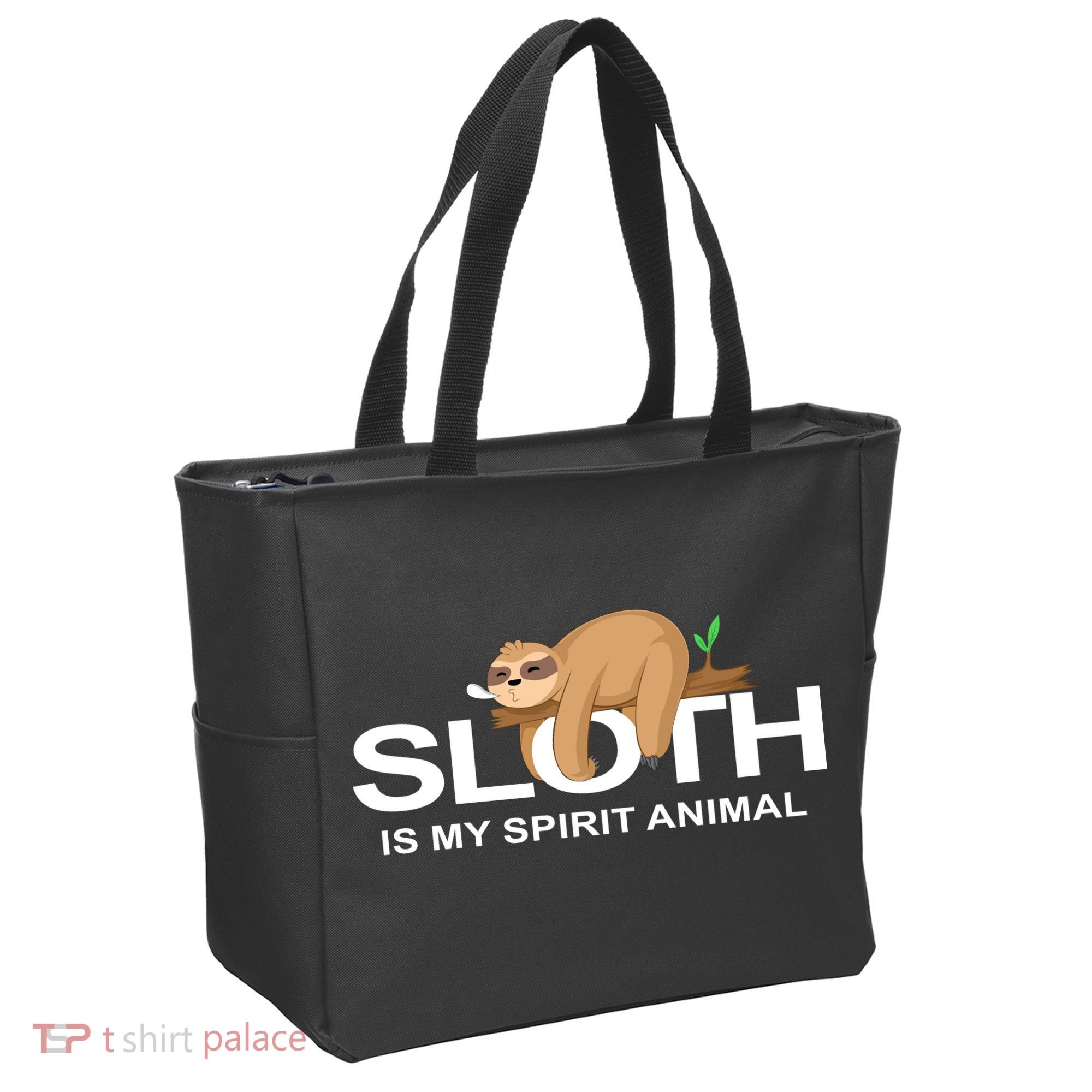 SLOTH IS MY SPIRIT ANIMAL Tote Bag