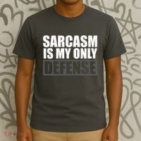 Sarcasm Is My Only Defense T-Shirt thumb 3