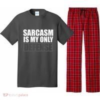 Sarcasm Is My Only Defense Pajama Set thumb 0
