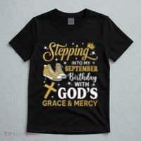Stepping Into My September Birthday Sneakers T-Shirt thumb 5