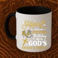 Stepping Into My September Birthday Sneakers Coffee Mug thumb 2