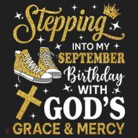 Stepping Into My September Birthday Sneakers Tumbler thumb 3