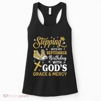 Stepping Into My September Birthday Sneakers Women's Tank Top thumb 0