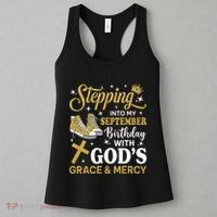 Stepping Into My September Birthday Sneakers Women's Tank Top thumb 3