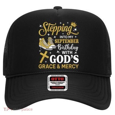 Stepping Into My September Birthday Sneakers Hat
