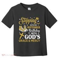 Stepping Into My September Birthday Sneakers Toddler T-Shirt thumb 0