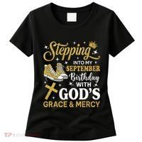 Stepping Into My September Birthday Sneakers Women's T-Shirt thumb 0