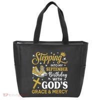 Stepping Into My September Birthday Sneakers Tote Bag thumb 0