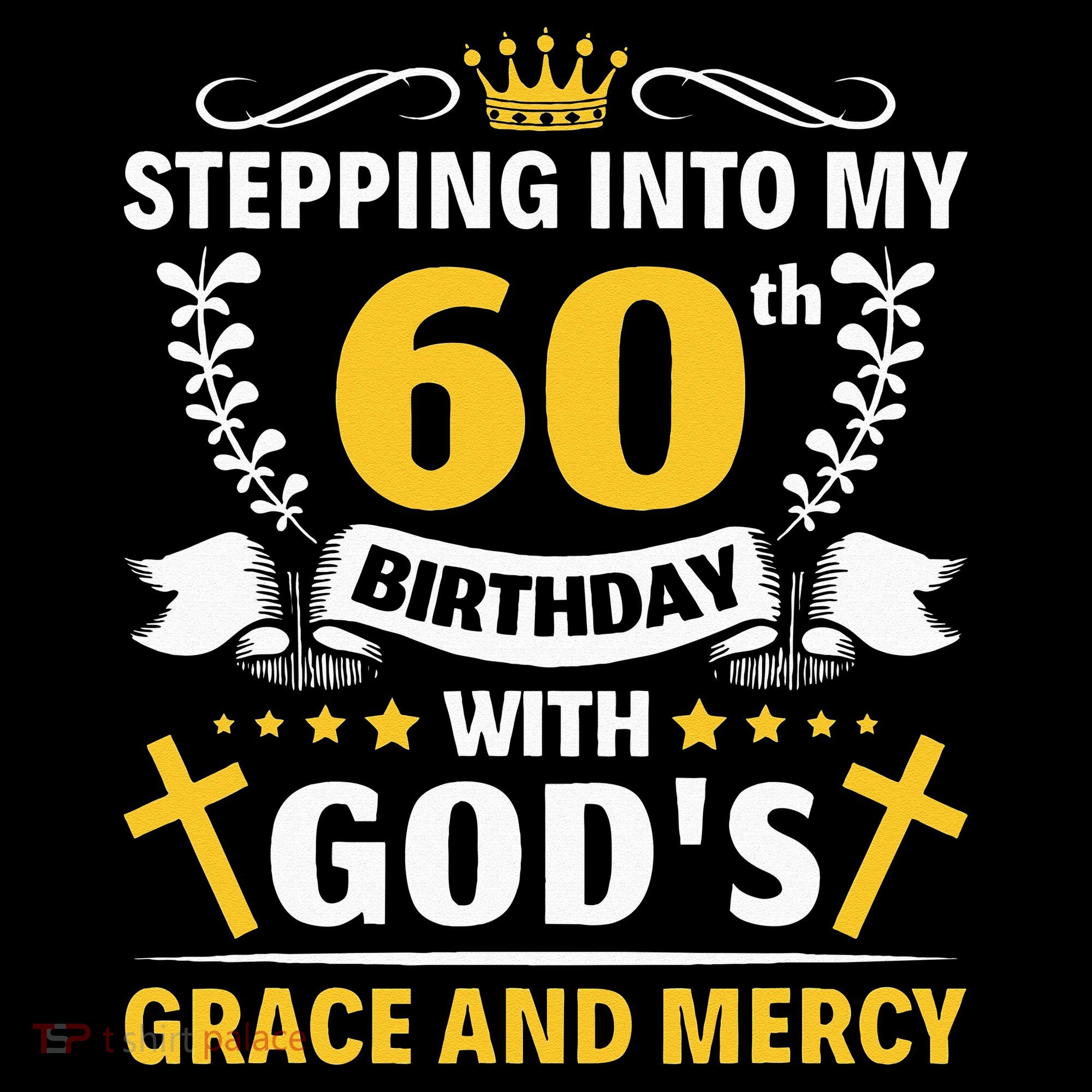 Stepping into my 60th birthday with gods grace and mercy Women's Hoodie