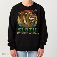 Sloth Is My Spirit Animal Funny Sloth Women's Sweatshirt thumb 0