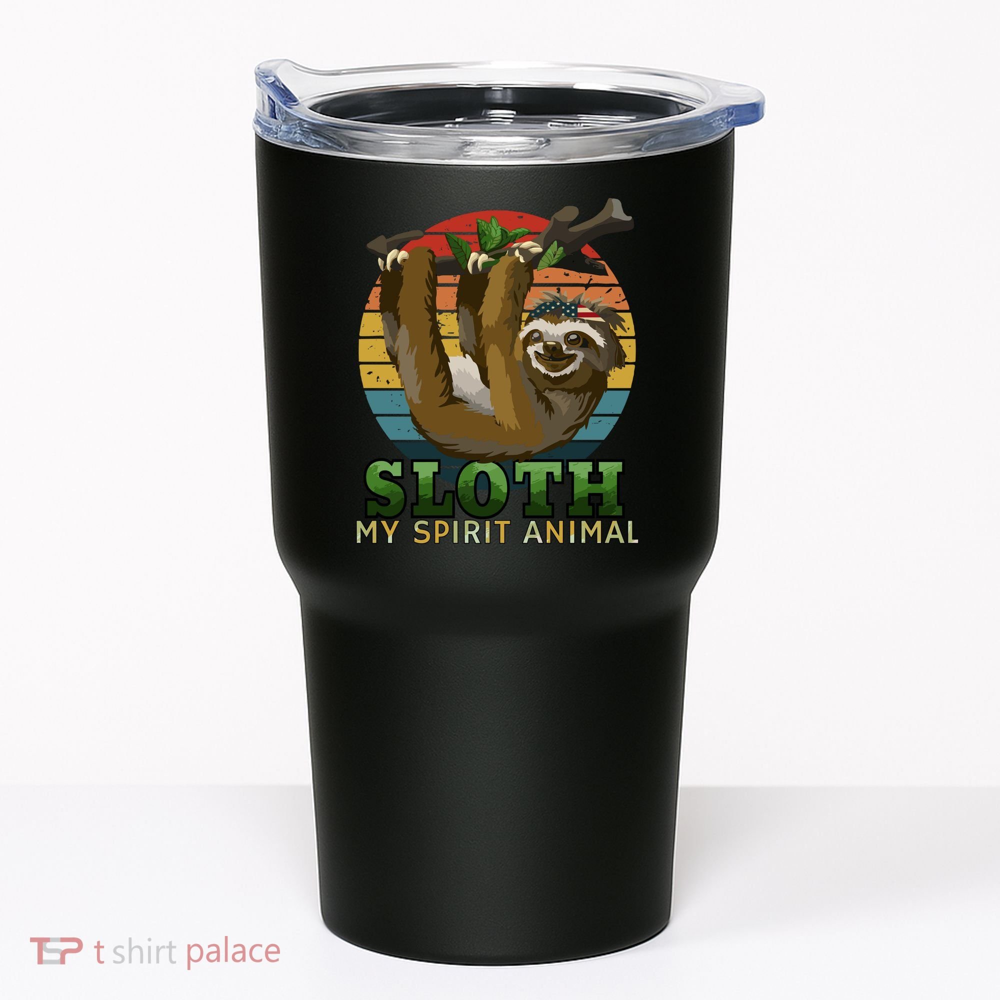 Sloth Is My Spirit Animal Funny Sloth Tumbler