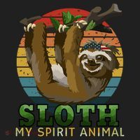 Sloth Is My Spirit Animal Funny Sloth Hat thumb 2