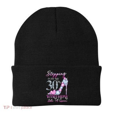 Stepping Into My 30th  Birthday Like A Queen Beanie
