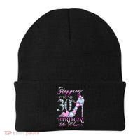 Stepping Into My 30th  Birthday Like A Queen Beanie thumb 0