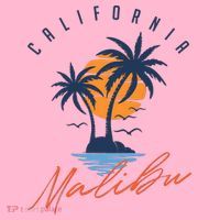 Summer In Malibu Beach Coaster thumb 2