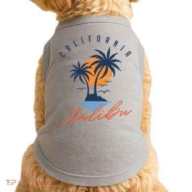 Summer In Malibu Beach Doggie Tank