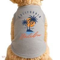 Summer In Malibu Beach Doggie Tank thumb 0