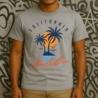 Summer In Malibu Beach T-Shirt thumb 3