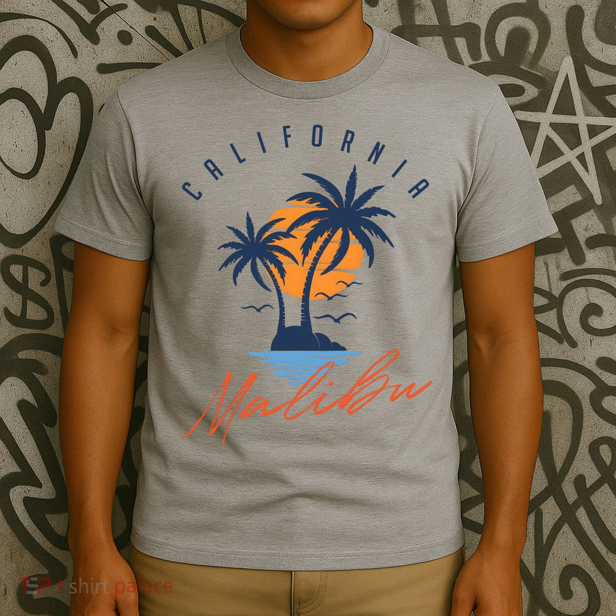 Summer In Malibu Beach T-Shirt