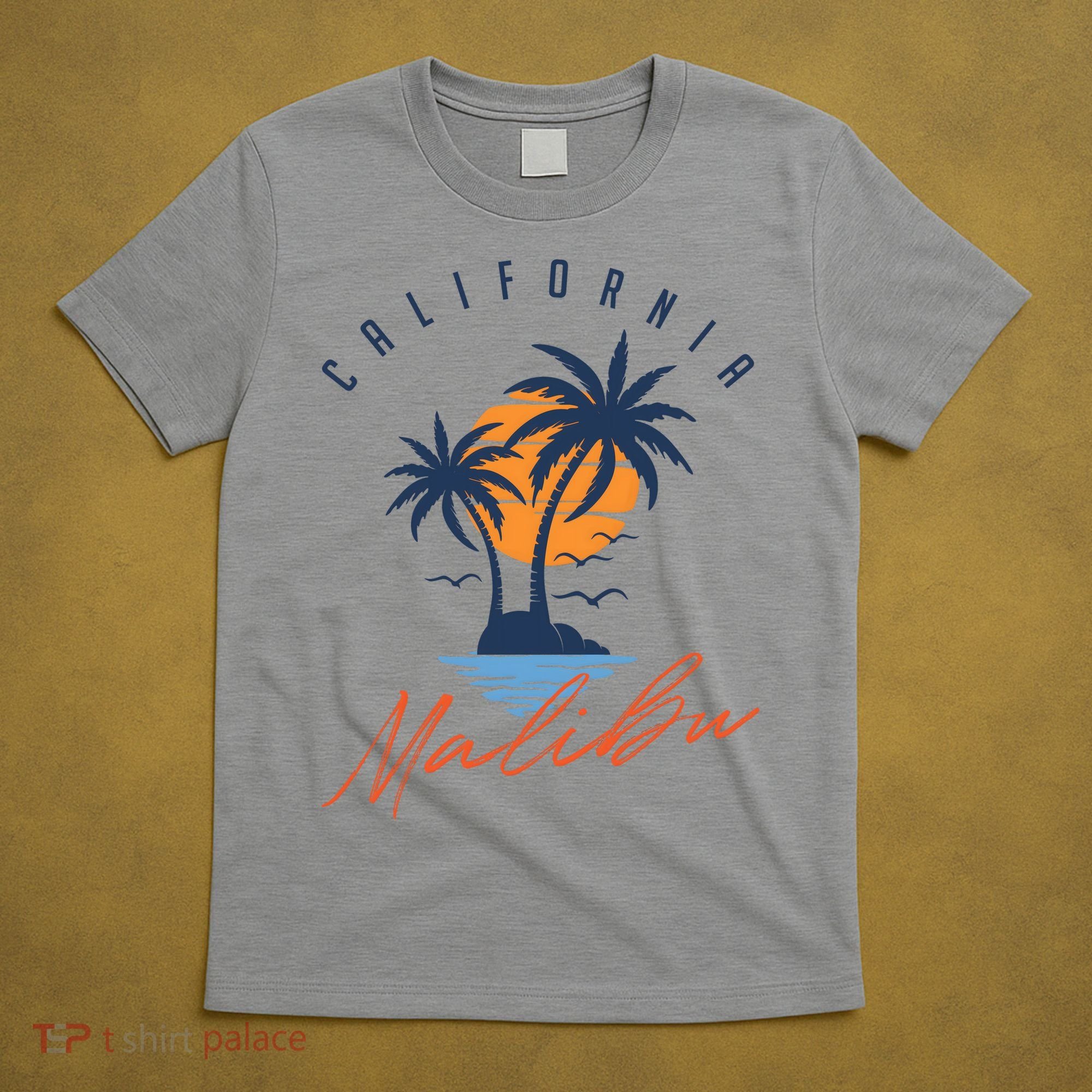Summer In Malibu Beach T-Shirt