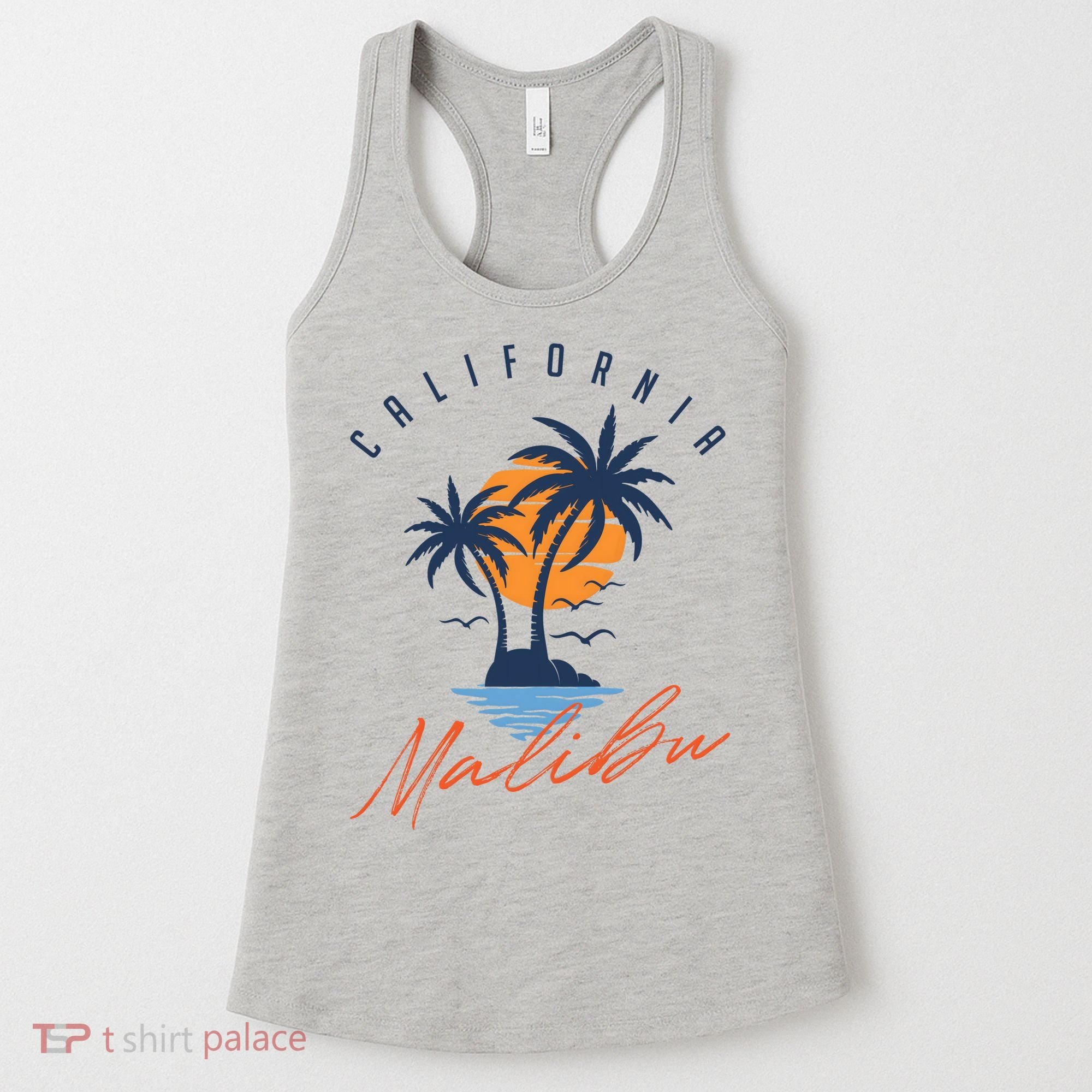 Summer In Malibu Beach Women's Tank Top