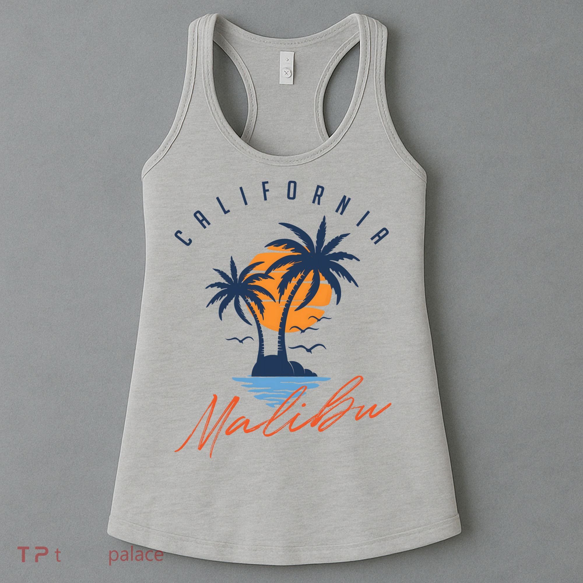 Summer In Malibu Beach Women's Tank Top