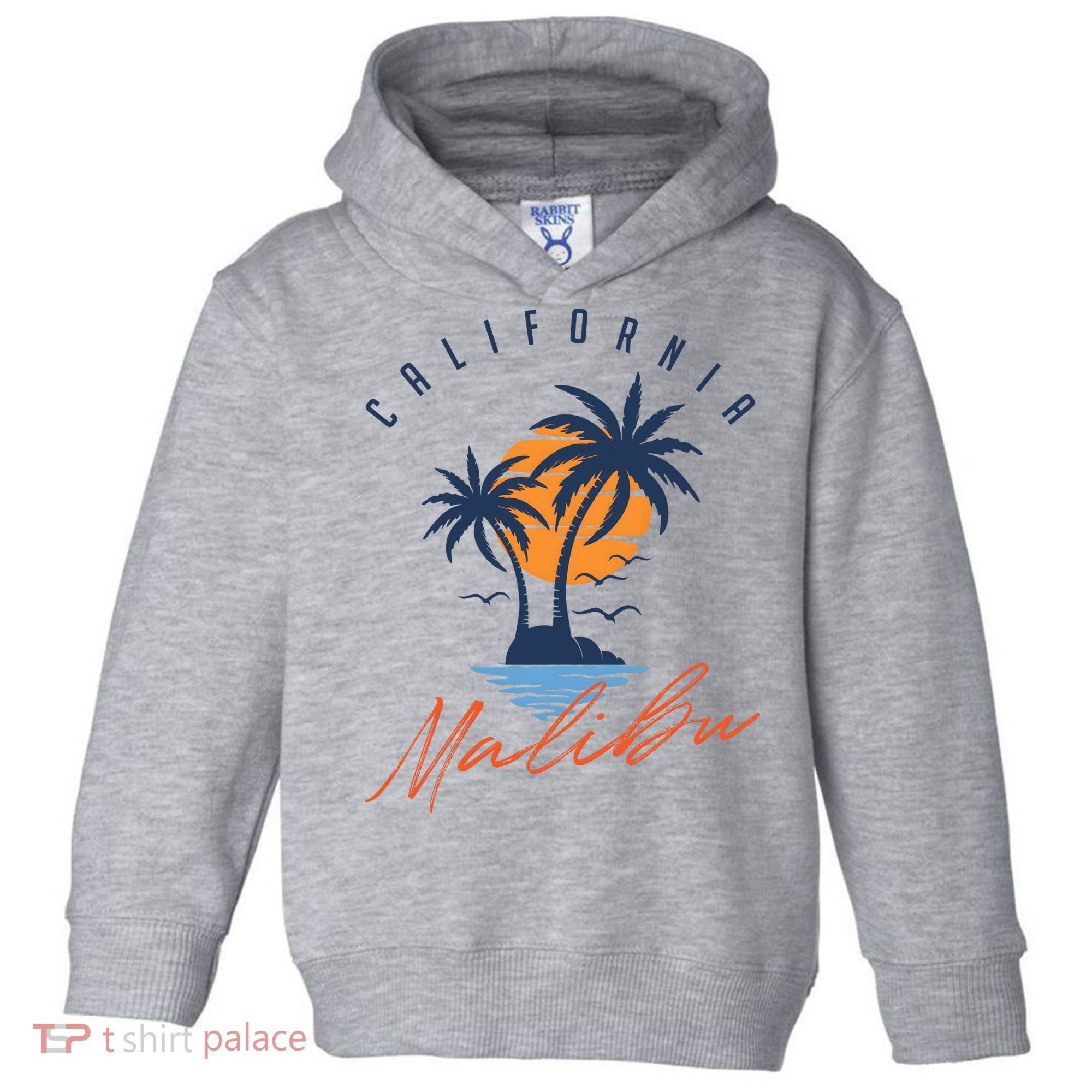 Summer In Malibu Beach Toddler Hoodie