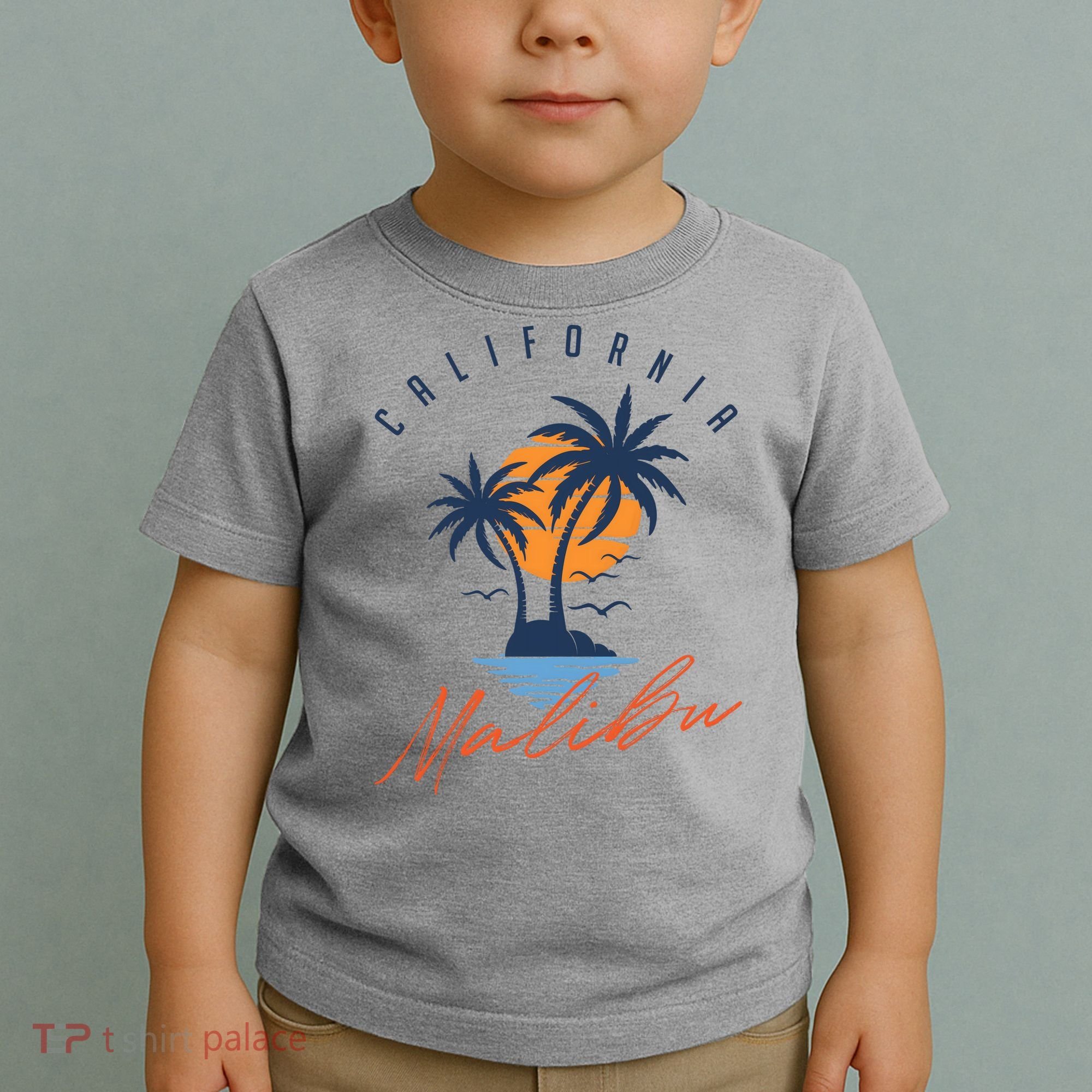 Summer In Malibu Beach Toddler T-Shirt