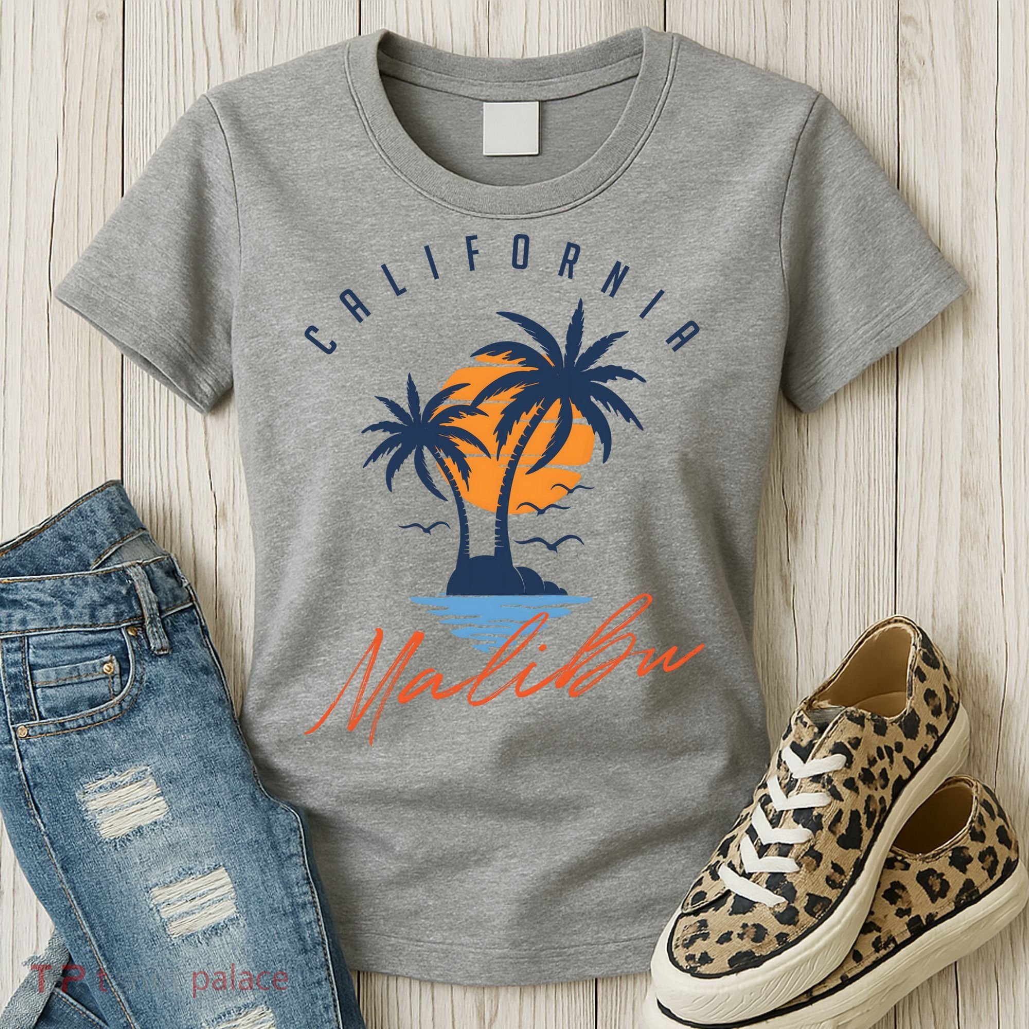 Summer In Malibu Beach Women's T-Shirt