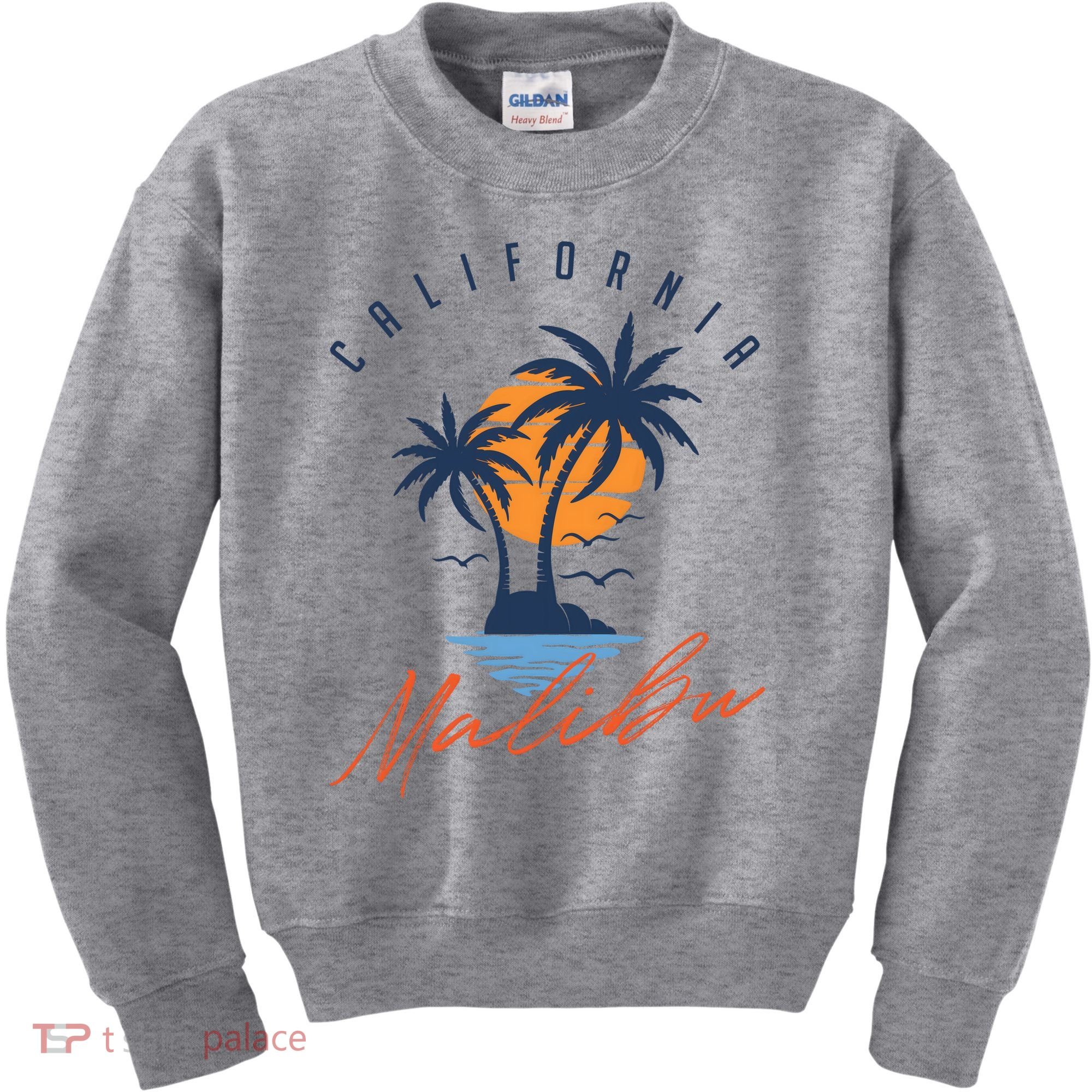 Summer In Malibu Beach Kids Sweatshirt