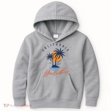 Summer In Malibu Beach Kids Hoodie