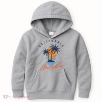 Summer In Malibu Beach Kids Hoodie thumb 0