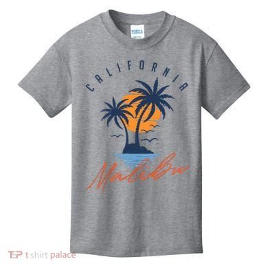 Summer In Malibu Beach Kids T-Shirt