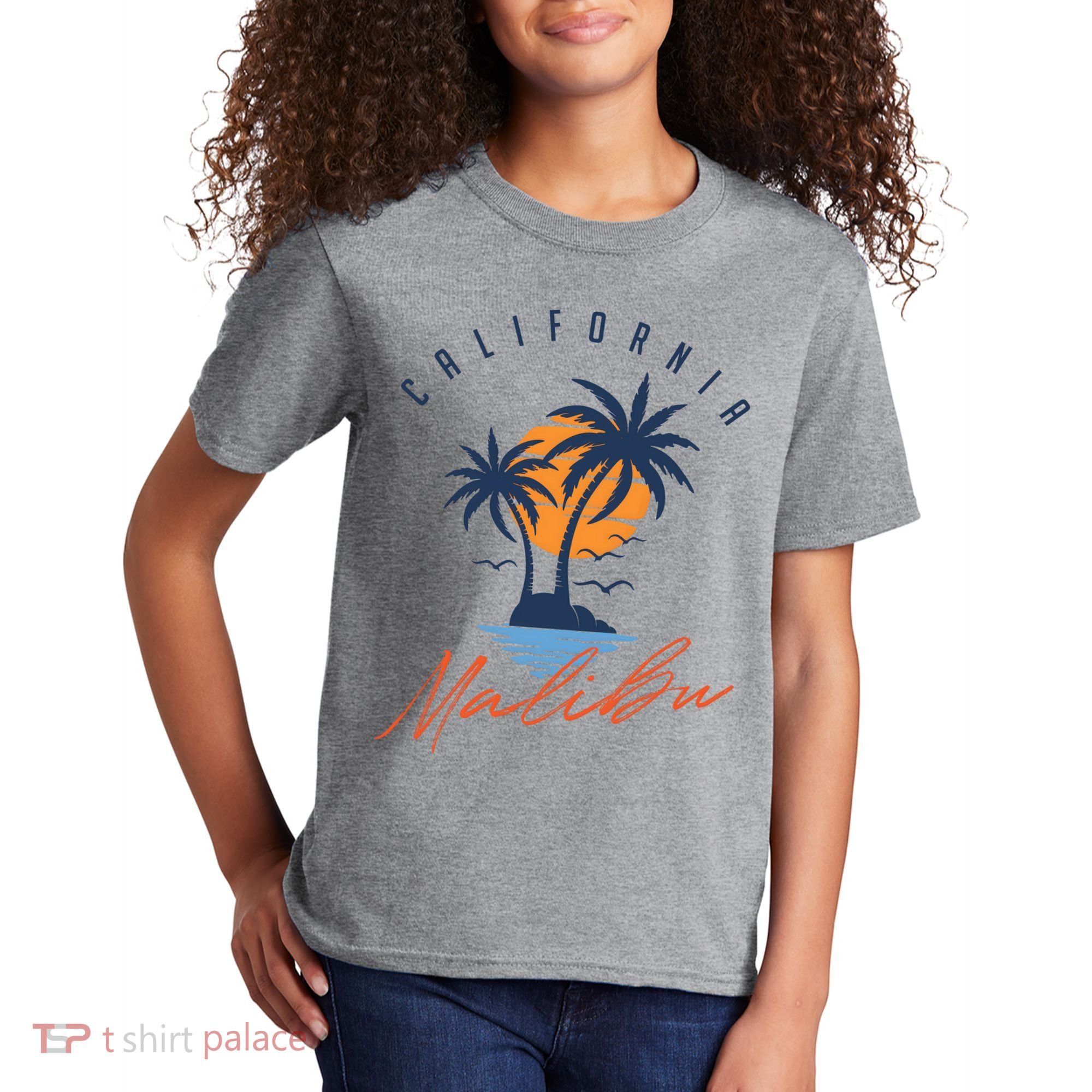 Summer In Malibu Beach Kids T-Shirt