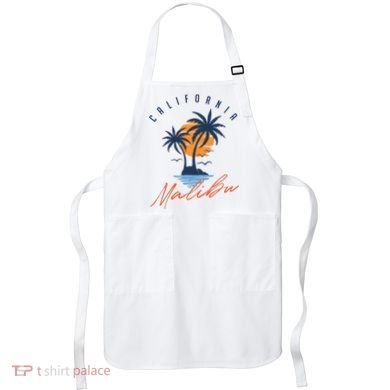 Summer In Malibu Beach Apron