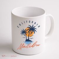 Summer In Malibu Beach Coffee Mug thumb 1