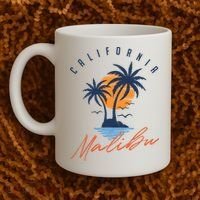 Summer In Malibu Beach Coffee Mug thumb 2