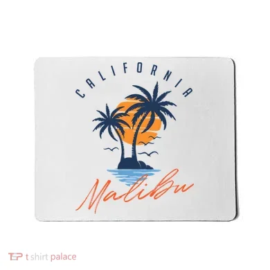 Summer In Malibu Beach Mousepad