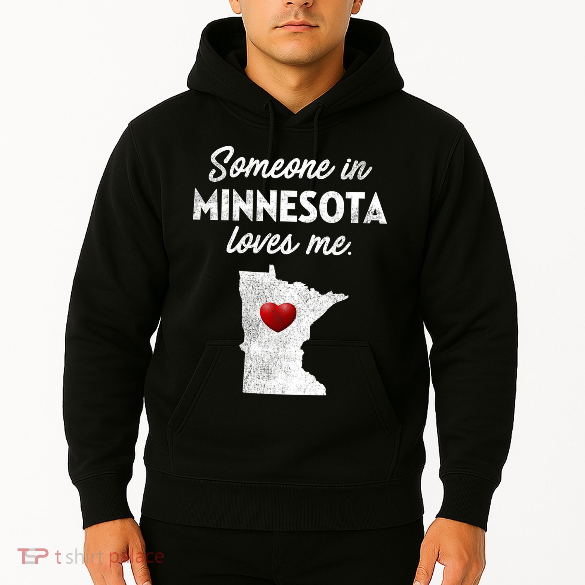 Someone In Minnesota Loves Me Minnesota Mn Hoodie