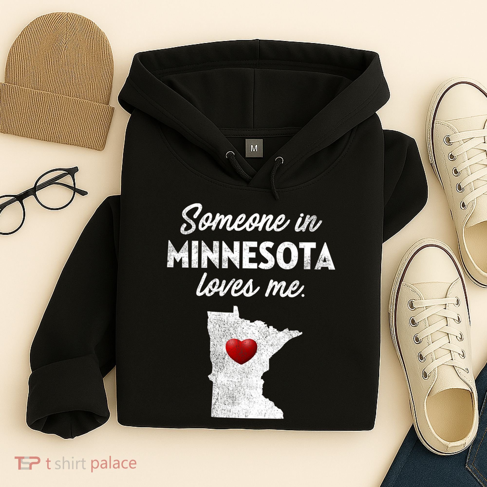Someone In Minnesota Loves Me Minnesota Mn Hoodie