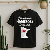 Someone In Minnesota Loves Me Minnesota Mn T-Shirt thumb 2