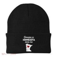 Someone In Minnesota Loves Me Minnesota Mn Beanie thumb 0