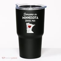 Someone In Minnesota Loves Me Minnesota Mn Tumbler thumb 0