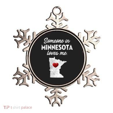 Someone In Minnesota Loves Me Minnesota Mn Ornament
