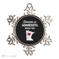 Someone In Minnesota Loves Me Minnesota Mn Ornament thumb 0