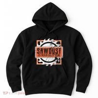 Sawdust Is Man Woodworking Or Carpenter Gift Hoodie thumb 0