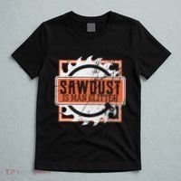 Sawdust Is Man Woodworking Or Carpenter Gift T-Shirt thumb 5