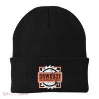 Sawdust Is Man Woodworking Or Carpenter Gift Beanie thumb 0