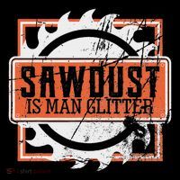 Sawdust Is Man Woodworking Or Carpenter Gift Women's Hoodie thumb 2