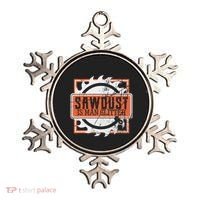 Sawdust Is Man Woodworking Or Carpenter Gift Ornament thumb 0